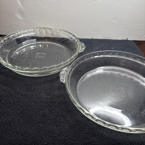 Pyrex pie plates fluted rim - pyrex,