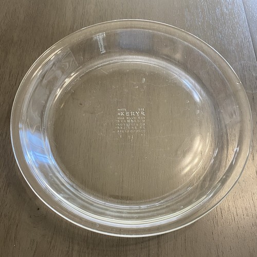 Vintage pyrex inch - 9, clear