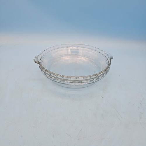 Two pyrex clear - pyrex, pie